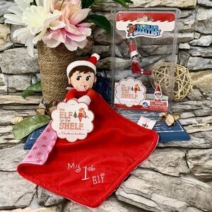 Elf on Shelf American Girl Doll Toy Worlds Smallest AND Lovey Security Blanket